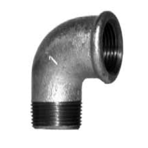 92 GOMITO MF ZINC. 1"