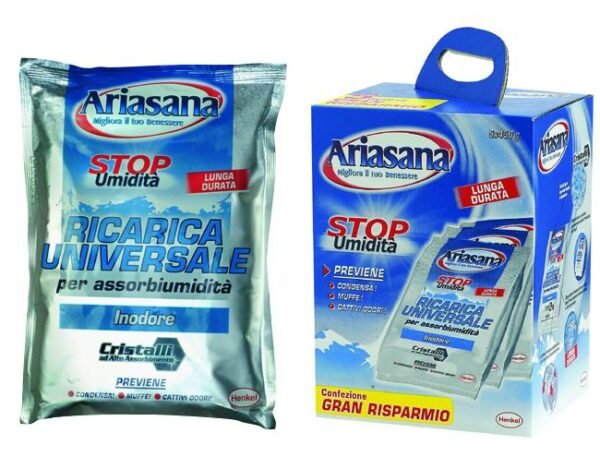 CF.5 BUSTE SALI P/ASSORBIUMIDITA' ARIASANA 450GR