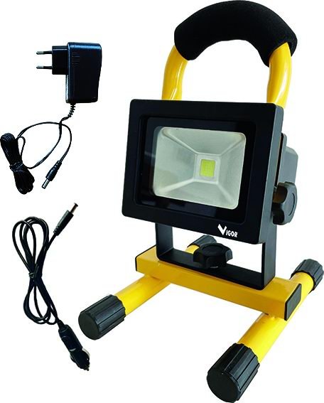 PROIETTORE LED VIGOR WORKY-20 RICARICABILE 20W 2000LM