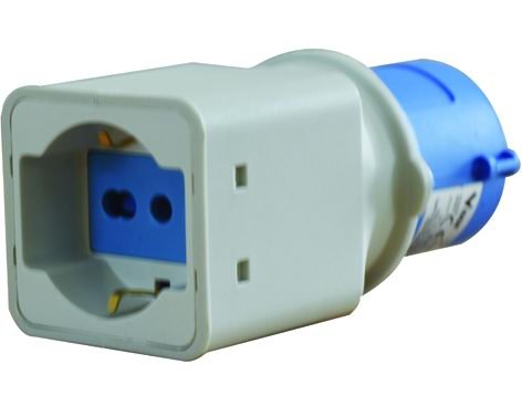 ADATTATORE INDUSTRIALE VIGOR 2P-16A+T CEE SCHUKO