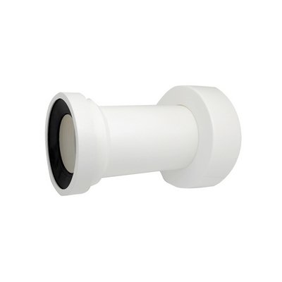 PROLUNGA P/SCARICO A PARETE D.100 C/BORCHIA