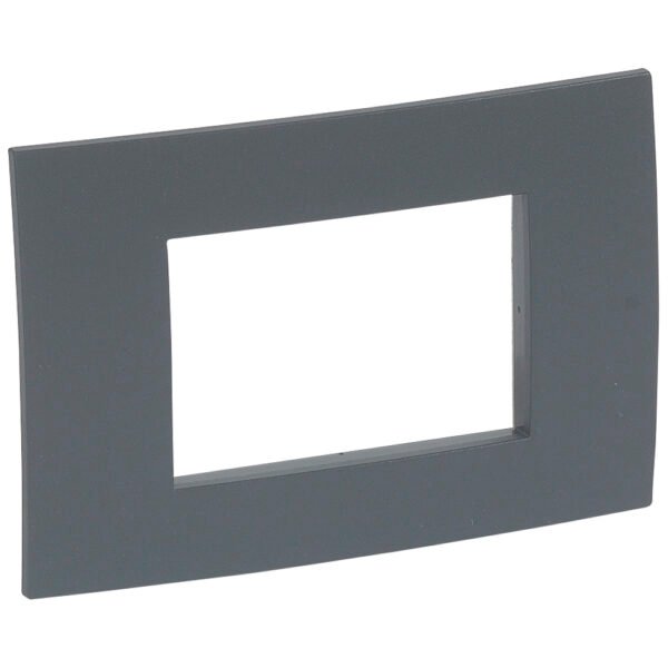 LEGRAND - VELA QUADRA 3 POSTI ANTRACITE