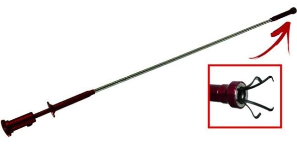 ASTA MAGNETICA PRENDITUTTO FLEX VIGOR C/PINZA AD ARTIGLIO E LUCE LED