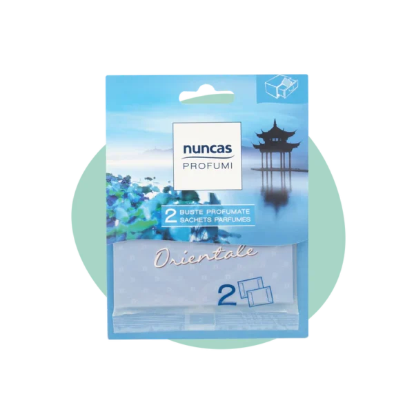 BUSTA PROFUMATA PER CASSETTI ORIENTALE 2PZ