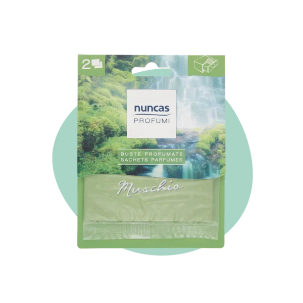 BUSTA PROFUMATA PER CASSETTI MUSCHIO 2PZ