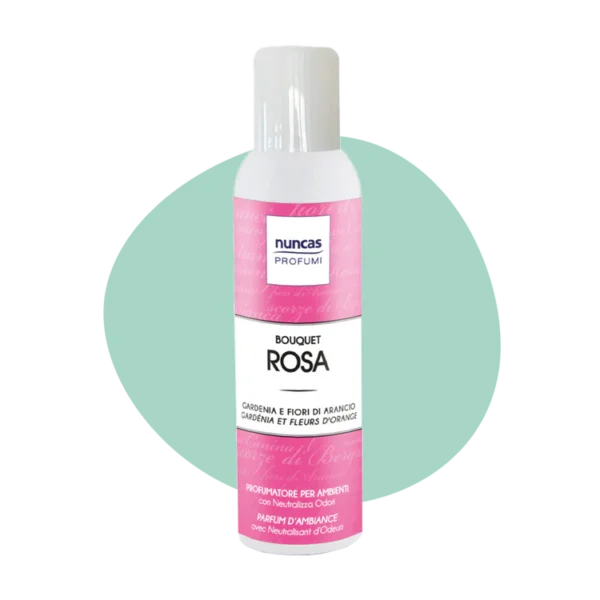 PROFUMATORE SPRAY PER AMBIENTE BOUQUET ROSA 250ML