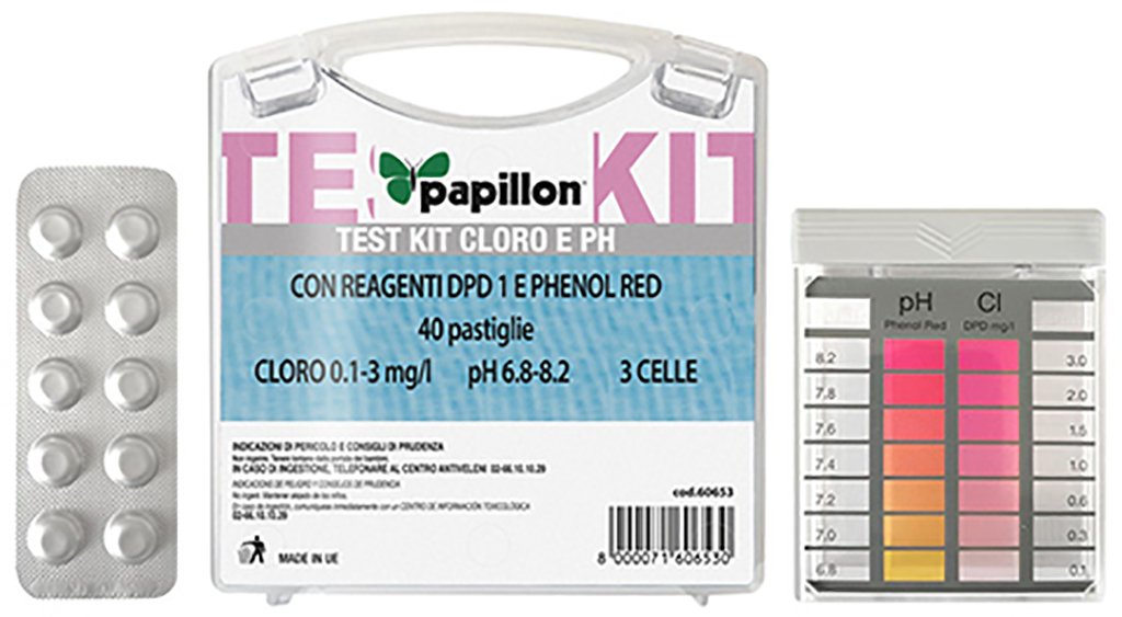 POOL TESTER P/CLORO PH C/REAGENTI