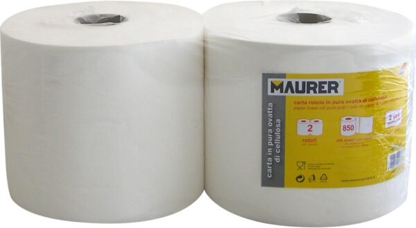 CF.2 ROTOLI CARTA PURA CELLULOSA 850 STRAPPI