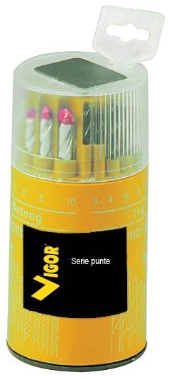 CONTENITORE BIT-BOX MISTO PUNTE HSS - MURO- LEGNO 18 PEZZI