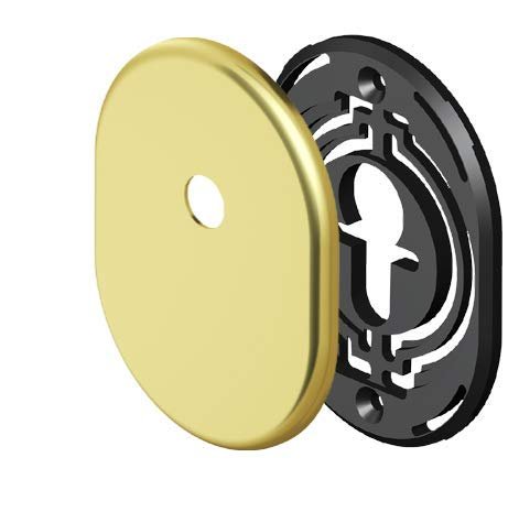 DISEC KT041 MOSTRINA INTERNA CILINDRO P/POMOLO BRONZO