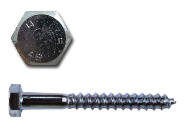 TIRAFONDI 8X100 ZINC 100PZ