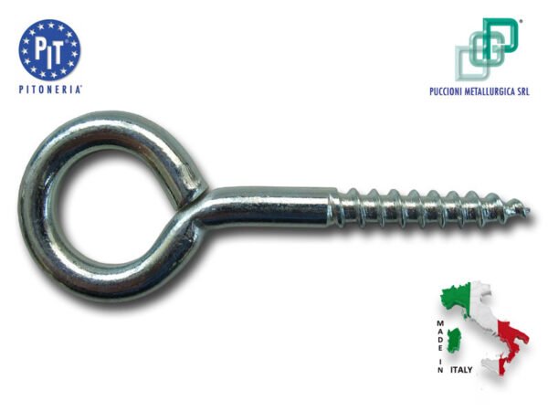 CF.200 OCCHIOLI PUCCIONI A VITE ZINC. 20X70 ART.100
