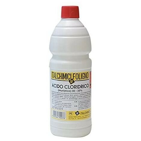 ACIDO CLORIDRICO (MURIATICO) 30-33% 1LT