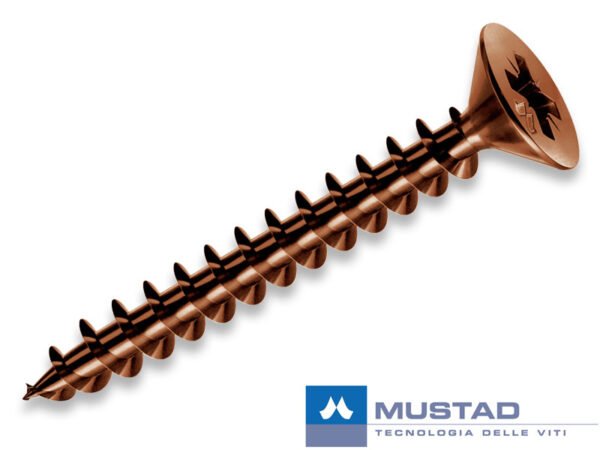 CF.100 VITI PANEL-VIT MUSTAD BRONZATE TSP 6X160