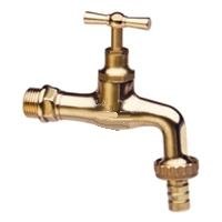 RUBINETTO C/PORTAGOMMA LUCIDO 1"