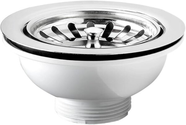 PILETTA P/LAVELLO INOX D.90 S/TROPPO P.