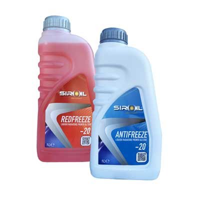 LIQUIDO RADIATORI PRONTO ALL'USO ROSSO 1LT