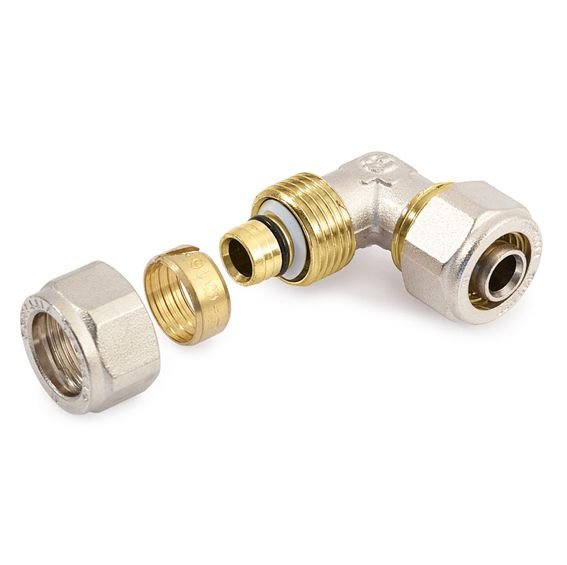 RACCORDO MULTISTRATO GOMITO 16x16x2