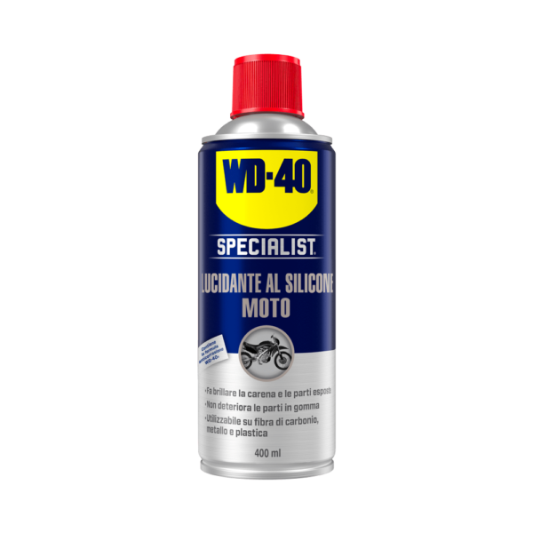 WD-40 LUCIDANTE AL SILICONE MOTO 400ML
