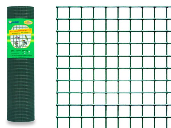 RETE "QUADRIVIA" PLASTICATA 12,7X12,7 25MT 50CM