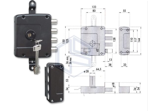 CISA 57162-60-1 SERR D/M APPL TRIPL S/A