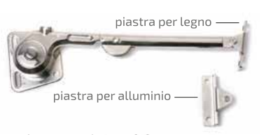 TE E0142 NI BRACCETTO IDRAULICO DX