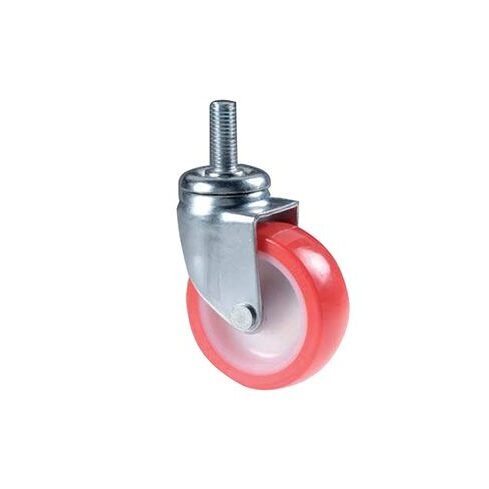 RUOTA NYLON/POLIURETANO C/PERNO M10 D.63MM