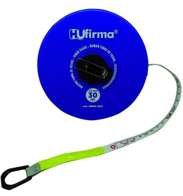 ROTELLA METRICA NASTRO FIBRA VETRO 10MT