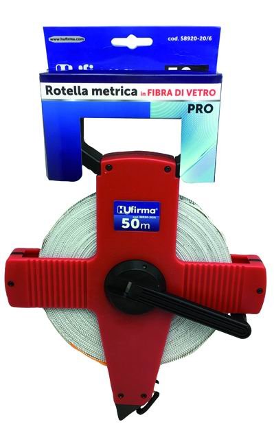 ROTELLE METRICHE HU-FIRMA PRO NASTRO FIBRA VETRO 50 M