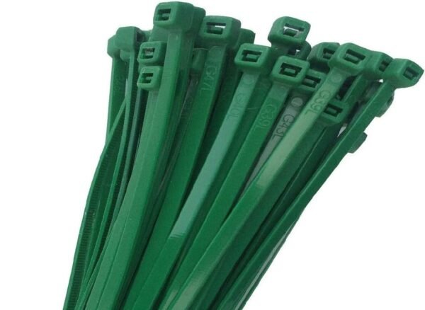 CF.100 FASCETTE CABLAGGIO NYLON VERDI 140x3,6