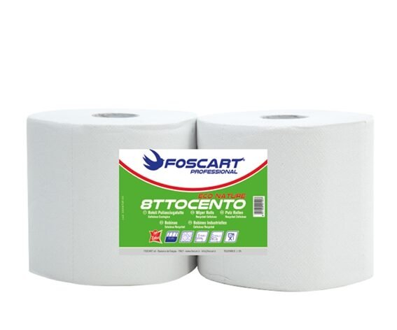 ROTOLO IN CELLULOSA ECO 2 VELI 800 STRAPPI