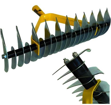 RASTRELLO ASSOLCATORE VIGOR DENTI-DOPPI ZINCATO D. 11/21