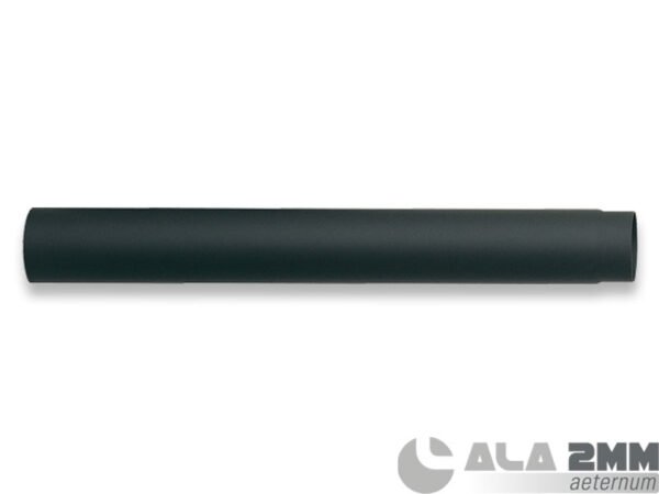 TUBO 2MM NERO OPACO 13X100