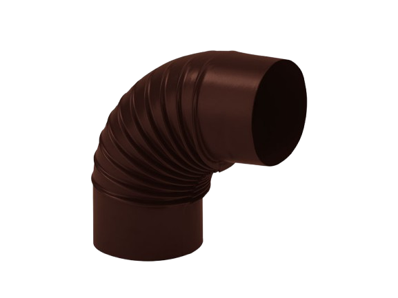 ALA GOMITO MARRONE 90° 12CM
