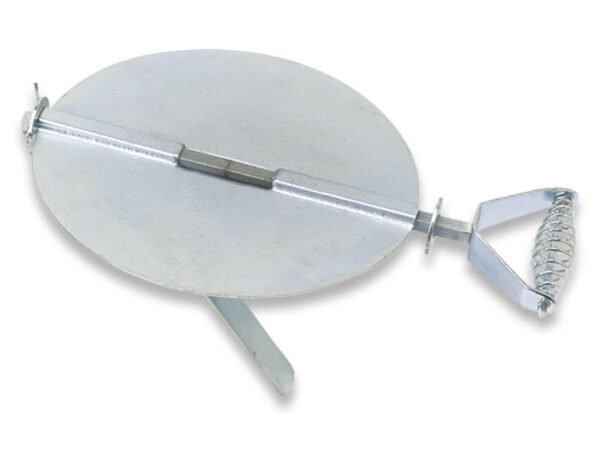 VALVOLA LAMIERA ZINC. P/TUBI 12CM