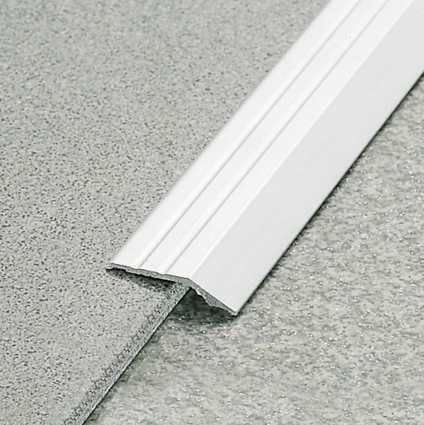 COPRISOGLIA P/PAVIMENTI C/DISLIVELLO ACC. INOX 93CM SP.35MM