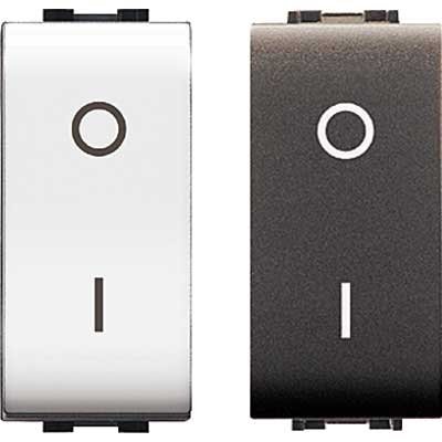 INTERRUTTORE BIPOLARE 16A ANTRACITE