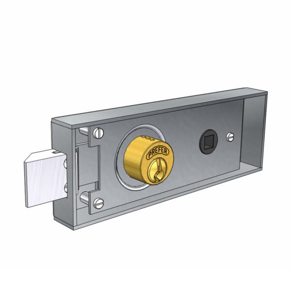 PREFER 6751-0802 SERRATURA TRANSITO APPLICARE C/SCROCCO