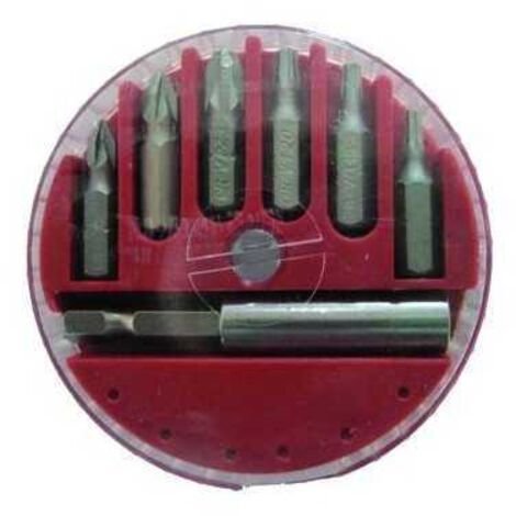 SET 7 INSERTI P/AVVITATORI VIGOR TAGLIO CROCE