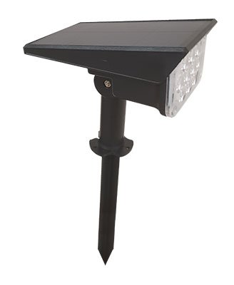 FARETTO SOLARE A LED IDEAL STAR 4W NERO