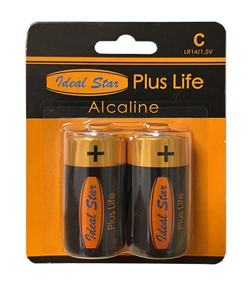 PILE 'PLUS LIFE' 1/2 TORCIA IDEAL STAR BL 2 PZ