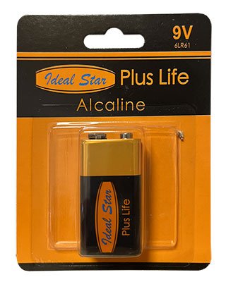 PILE 'PLUS LIFE' TRANSISTOR IDEAL STAR BL 1PZ