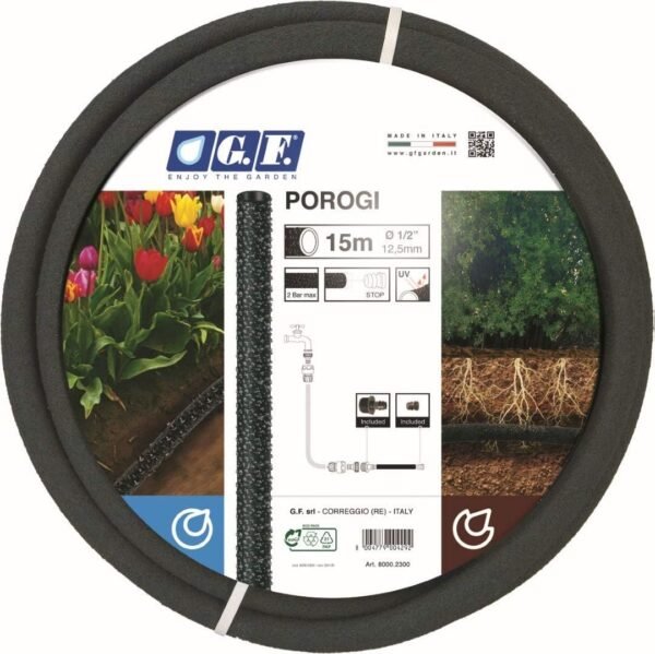 TUBO POROSO POROGI 1/2x15MT