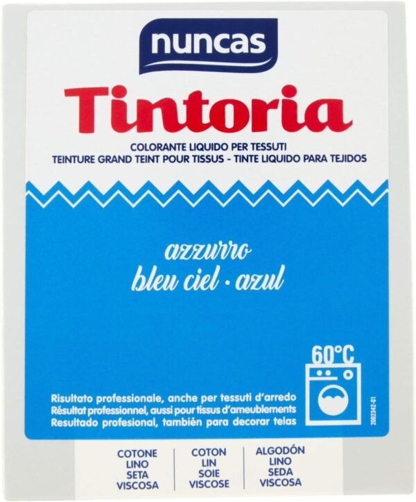 TINTORIA - COLORANTE PER TESSUTI AZZURRO 100ML