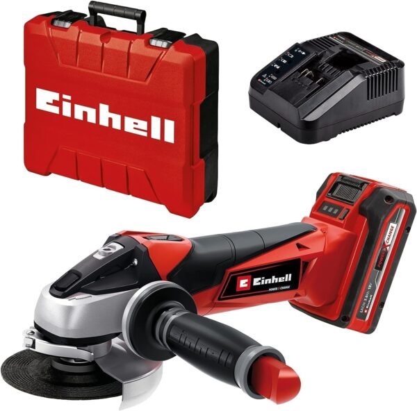 EINHELL SMERIGLIATRICE ANGOLARE A BATTERIA  PXC TE-AG18LI