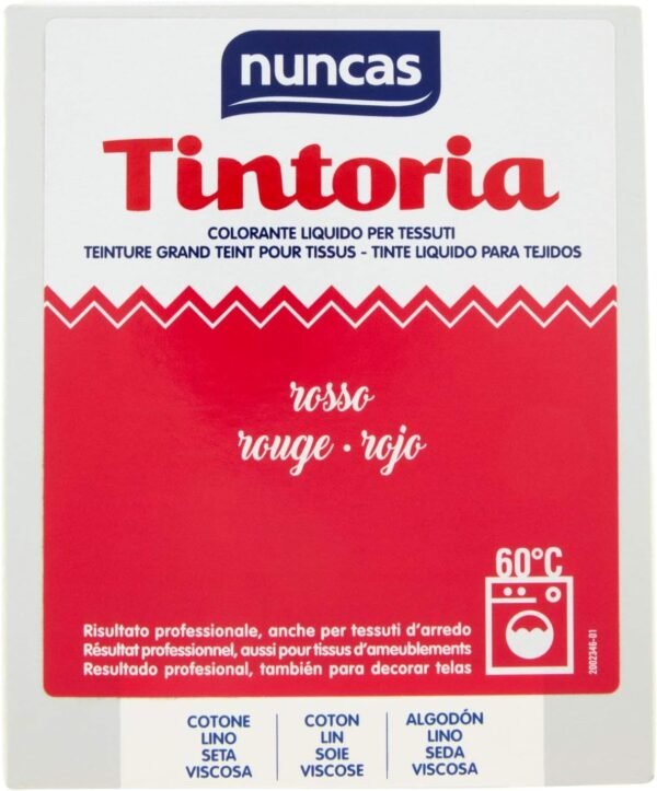 TINTORIA - COLORANTE PER TESSUTI ROSSO 100ML