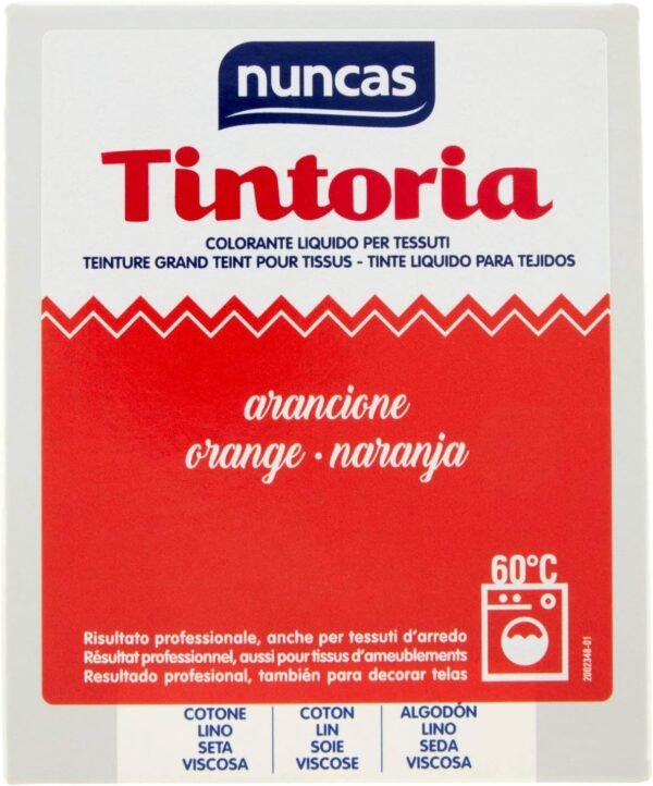 TINTORIA - COLORANTE PER TESSUTI ARANCIONE 100ML