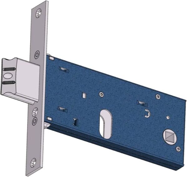 OMEC 880 SERRATURA DA INFILARE E80 C/CILINDRO OVALE F16