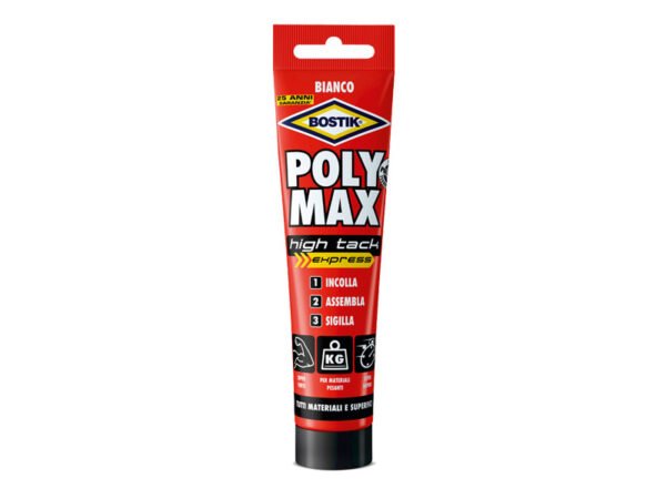 BOSTIK POLYMAX HIGH TACK BIANCO 165GR