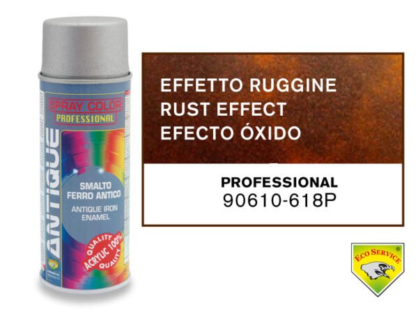 VERNICE SPRAY EFFETTO SABBIATO RUGGINE 400ML